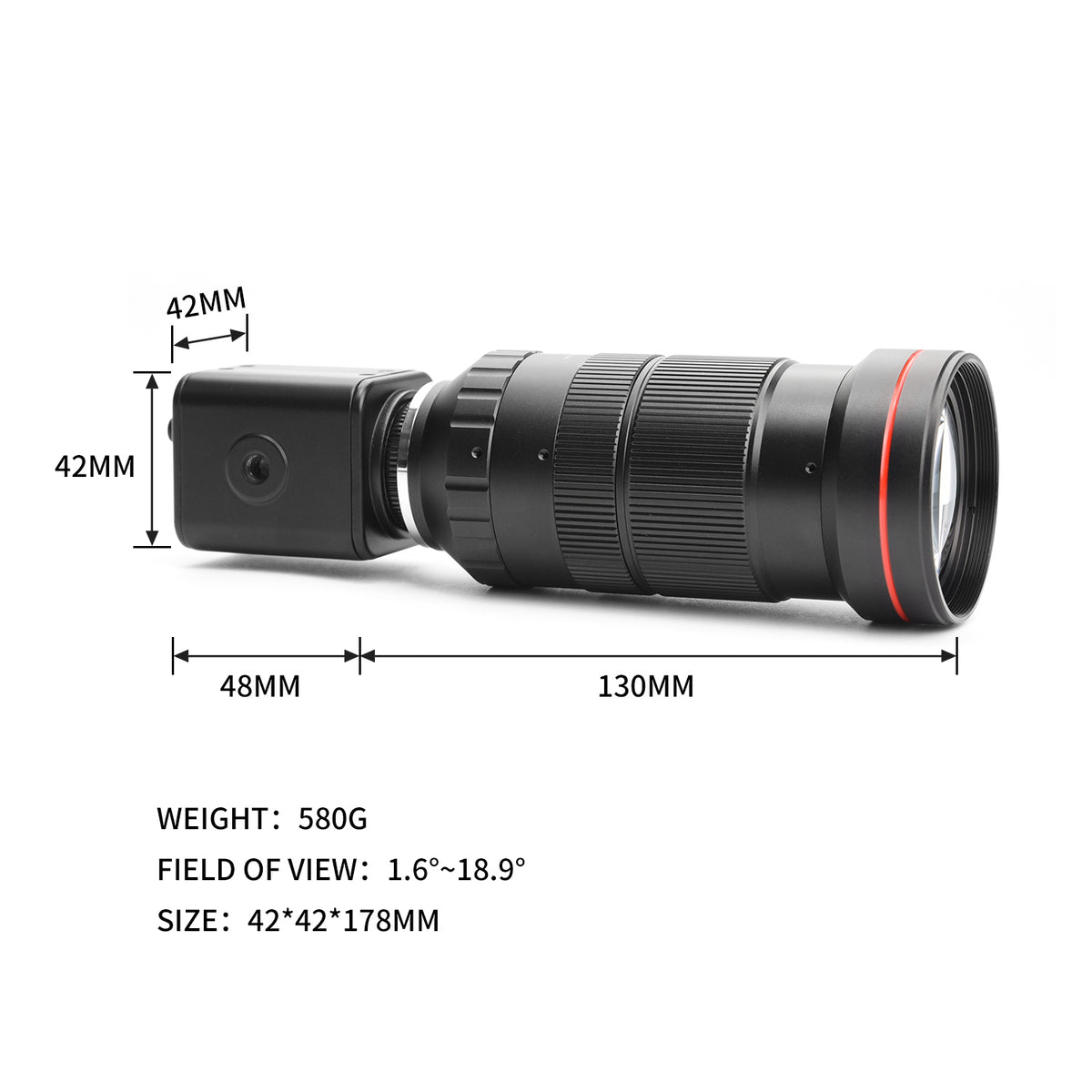 MOKOSE HDMI Camera, 2160P30/25/24fps, 1080P 60/50/30/25FPS, 1080i60/50fps, 720P60/50fps, 1024*768P60fps Digital Security Camera, Industry Digital Camera HDC10