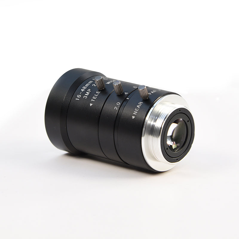 MOKOSE 16-48MM F2.0 2/3" C-Mount Industrial Telephoto Zoom Manual Lens