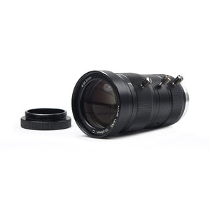 MOKOSE 10-55mm Telephoto Zoom Camera Manual Lens 1/1.7"  F2.8 C Mount