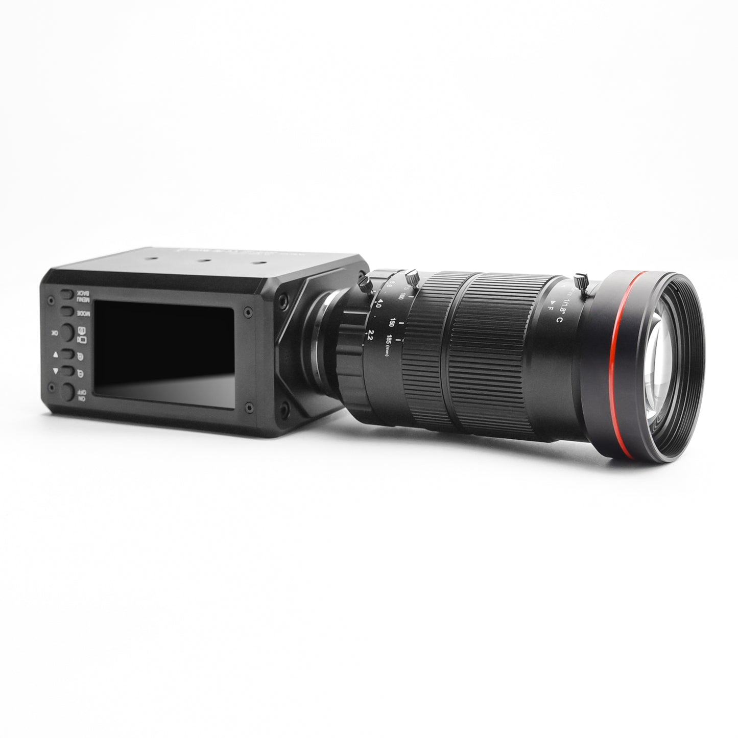 MOKOSE 4K Digital Camera 3" Screen 3840*2160/30FPS HDMI 1080P USB Webcam support NP-F980 F970 F960 External Battery and Microphone with C/CS-Mount Manual Lens C200