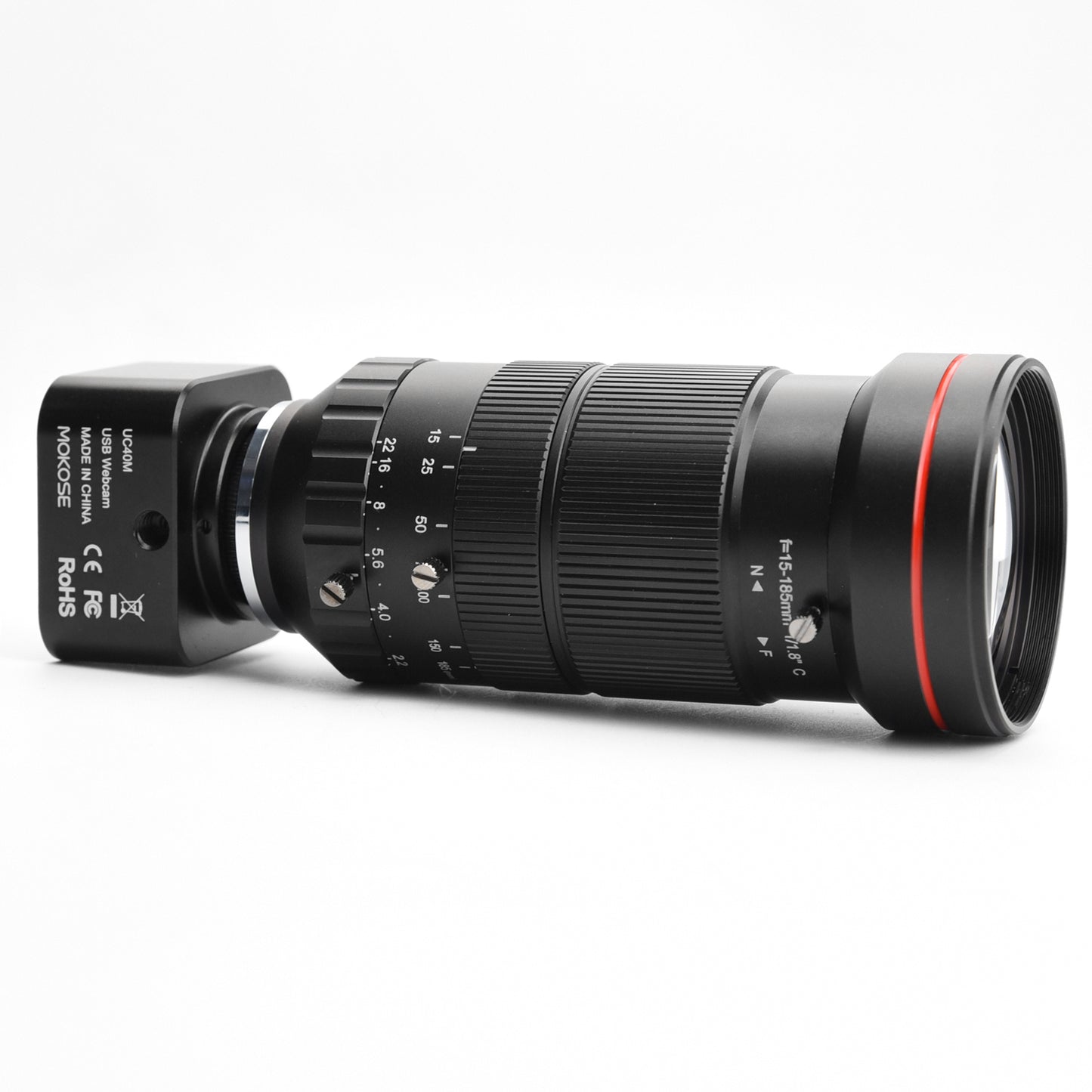 MOKOSE 4K Ultra HD Webcam Live Streaming USB Manual focus for Desktop and Laptop, UVC Free Drive Video Calling Computer Camera Built-in Microphone UC40M