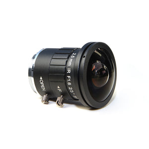 Mokose 2/3" 2.5MM F/1.6 CS-Mount Fixed Fisheye lens
