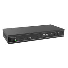 Load image into Gallery viewer, MOKOSE 4K60 4x1 Multiviewer Seamless UHD Video Switcher was developed for the purpose of supporting higher output resolution (4K@60) for multiple sources on a single screen