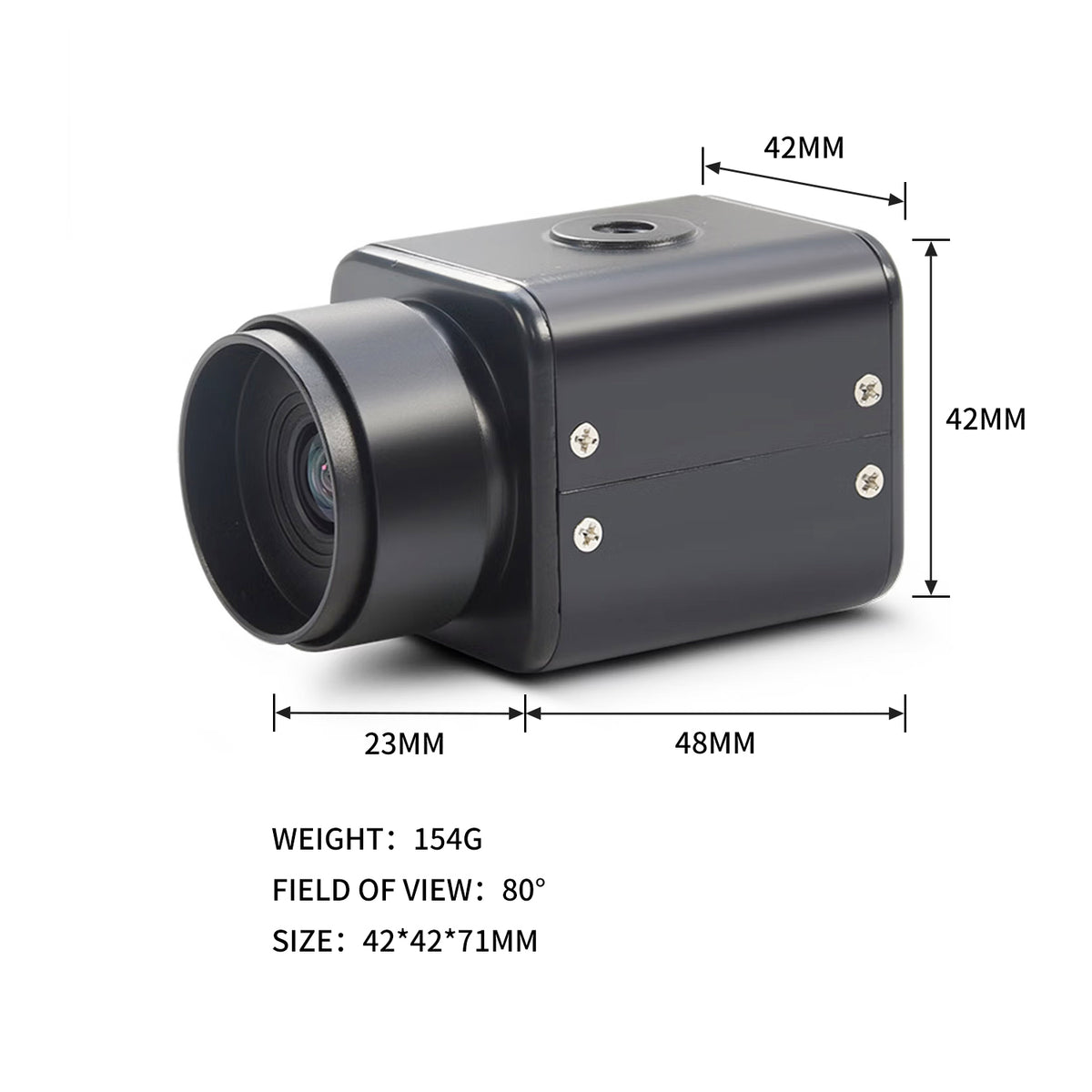 MOKOSE HDMI Camera, 2160P30/25/24fps, 1080P 60/50/30/25FPS, 1080i60/50fps, 720P60/50fps, 1024*768P60fps Digital Security Camera, Industry Digital Camera HDC10