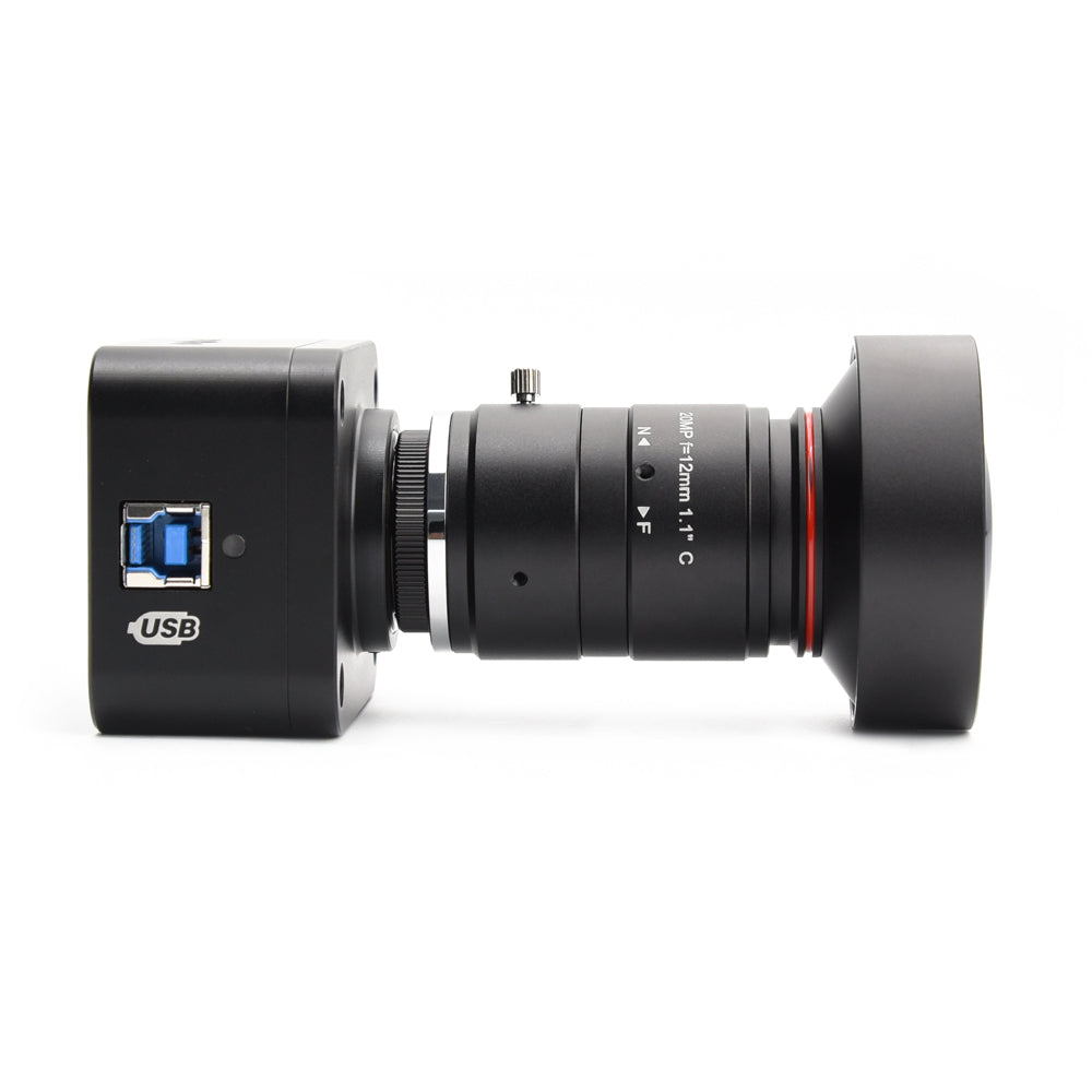 MOKOSE 50MP IMX989 1" Sensor Webcam Manual Focus 8K Ultra HD USB3.2 Industrial Camera UVC Driver-Free Camera 8192*6144px max for Product Inspection, Precision Measurement and Machine Vision Recognition