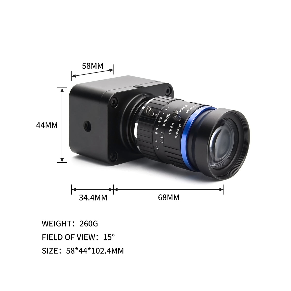MOKOSE 20MP USB3.0 UVC Driver-Free Webcam 5472*3648/25fps YUV 1080P 60FPS IMX283 1" Sensor USB Manual Focus Machine vision camera for Desktop and Laptop P60