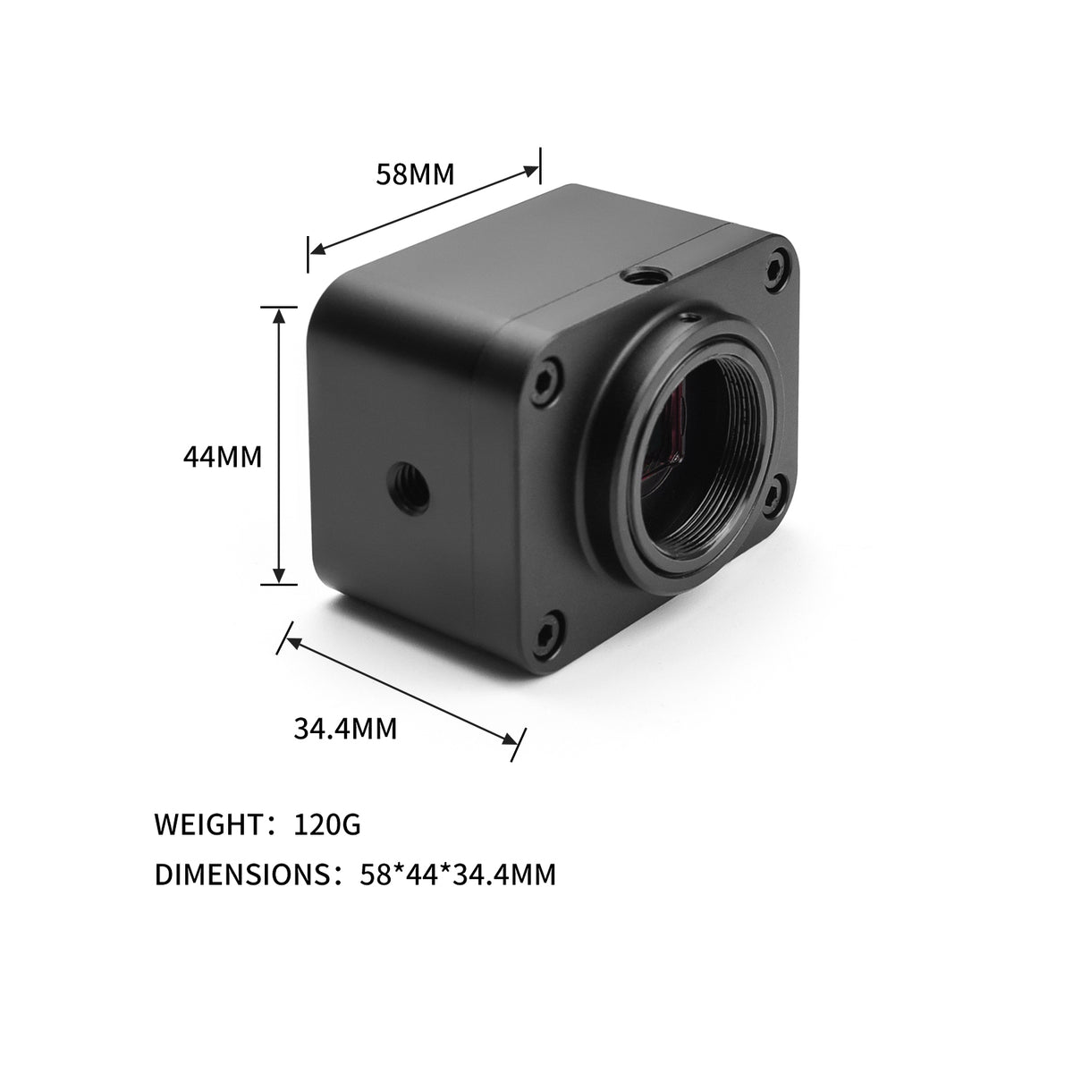 MOKOSE 20MP USB3.0 UVC Driver-Free Webcam 5472*3648/25fps YUV 1080P 60FPS IMX283 1" Sensor USB Manual Focus Machine vision camera for Desktop and Laptop P60