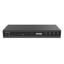 Load image into Gallery viewer, MOKOSE 4K60 4x1 Multiviewer Seamless UHD Video Switcher was developed for the purpose of supporting higher output resolution (4K@60) for multiple sources on a single screen