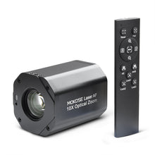 Load image into Gallery viewer, MOKOSE USB HDMI Video Camera Webcam 10X Optical Zoom Full HD 1080p Laser Detection Auto Focus and Remote Control for Conference Live Streaming Business Education Medical Teaching