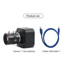 Load image into Gallery viewer, Mokose 16MP USB Industrial Camera UVC Free Drive Webcam 4608*3456p@15FPS Max
