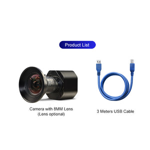 MOKOSE 4K Webcam UVC USB Camera for Green Screen Chroma Keying Live Streaming Free Drive with Sony IMX485 1/1.2" Sensor